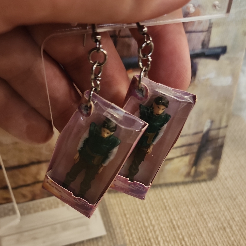 Unique Action Figure Earrings